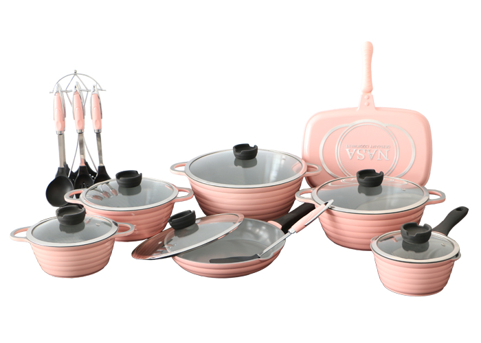 سرویس قابلمه 23 پارچه ناسا NASA 23PCS Cookware Set NS-6044